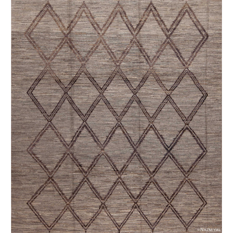One-of-a-Kind 8'9" X 9' Hand Knotted Area Rug