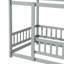 Lit à baldaquin pour enfants Soild Wood Montessori House Bed-834554468-834554465