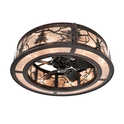 Cornela 16 - Light Dimmable Drum Chandelier