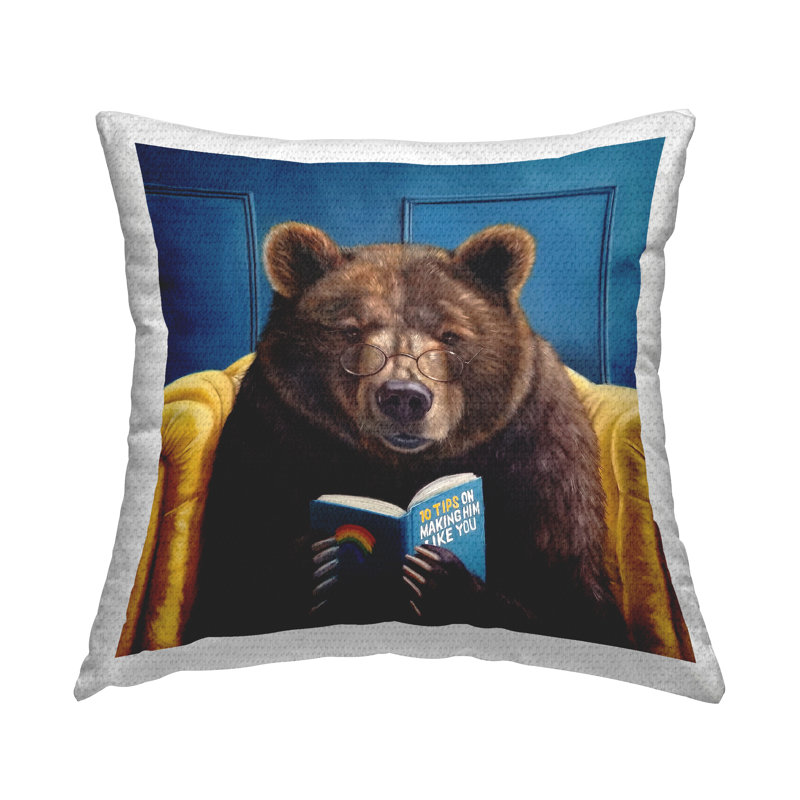 Coussin d'extérieur Brown Bear