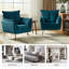 Fauteuil touffeté en polyester de 79,38 cm de large Toulouse-201434496