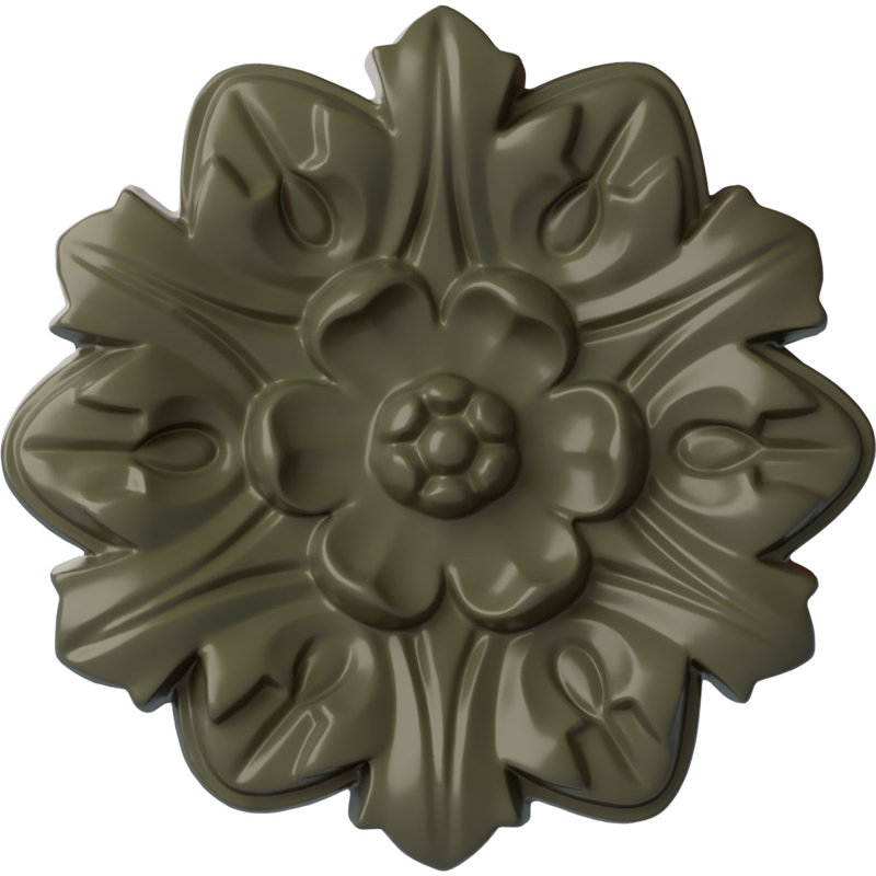 Petit médaillon de plafond Endurathane, Alexandrie, Tortue peinte