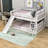 Extine Full Over Full Wood Bunk Bed with Slide-1340885625