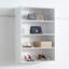 Devi Oak Wall Mounted Wood Closet System-184780363