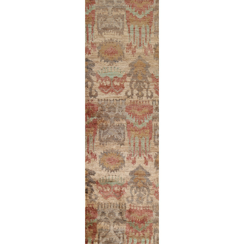 Oushak Hand Knotted Wool Oriental Rug