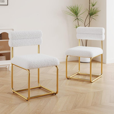 Set of two dining chairs