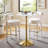 Lippa 28" Round Wood Top Bar Table-1683123200