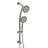 Versatile Brushed Nickel Dual Shower System For Relaxing Spa-like Experience