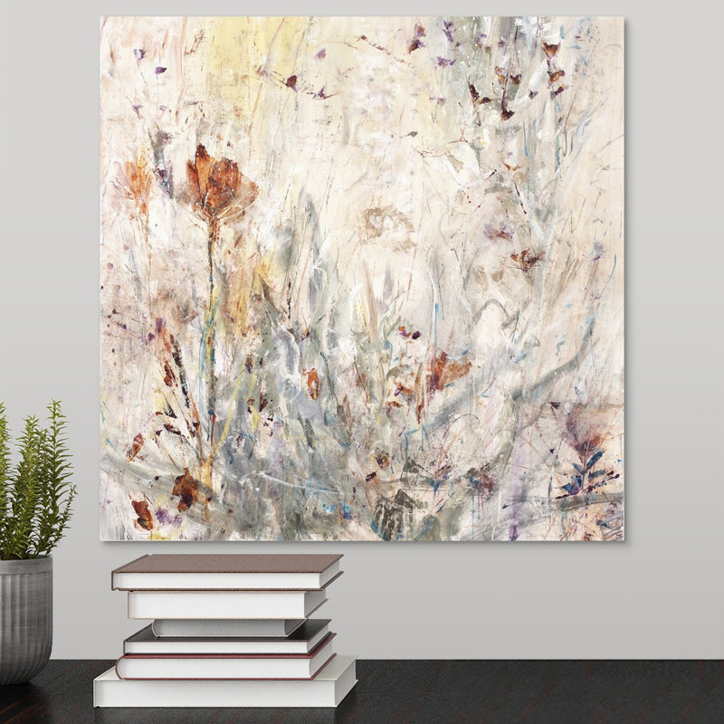 « natural luxe », peinture sur toile, Toile tendue, H 16 po x l 16 po x p 1,25 po