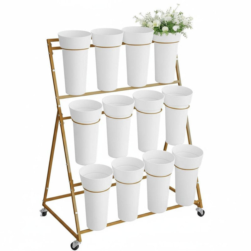 Plant Stand, Gold