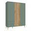 HARLLSON 3 Door Manufactured Wood Wardrobe-389929148