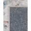 Tapis gris / bleu marine / taupe en polyester tissé à la machine Massie-993444770