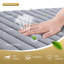 Matelas hybride moyen en mousse viscoélastique gélifiée à ressorts ensachés-1129394955-1129394949