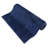 Custom Size Trellis Bordered Design Navy Machine Washable Slip Resistant Medium Pile Hallway Rug-1012780467