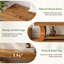 Banc de 63 po en bois massif avec rangement ouvert