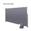 Auvent latéral rétractable pour écran de 138 pouces x 71 pouces, imperméable et résistant aux rayons UV (gris)-941822914-941822913
