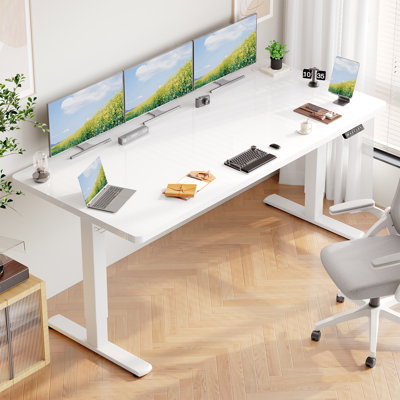 Adjustable Height Steel Standing Desk