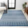 Bouvard Moroccan Vintage Geometric Navy/Cream Rug