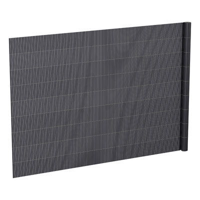500cm W x 100cm D Foldable PVC Privacy Screen Outdoor Fence