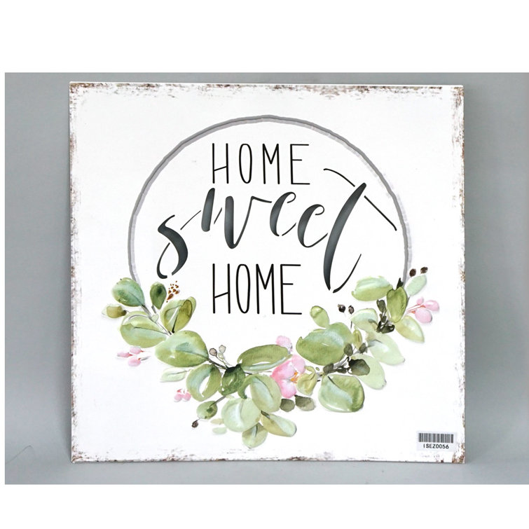 Farmhouse Plants & Flowers Wall Decor on Metal