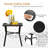 Arizbeth 2 - Person Patio Conversation Sets with Cushions