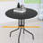 Glass Round Semi-Circle Edge Table Top-92330870