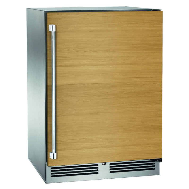 Perlick Single Zone 23.88'' Freestanding 40 Bottle Wine Refrigerator, Left