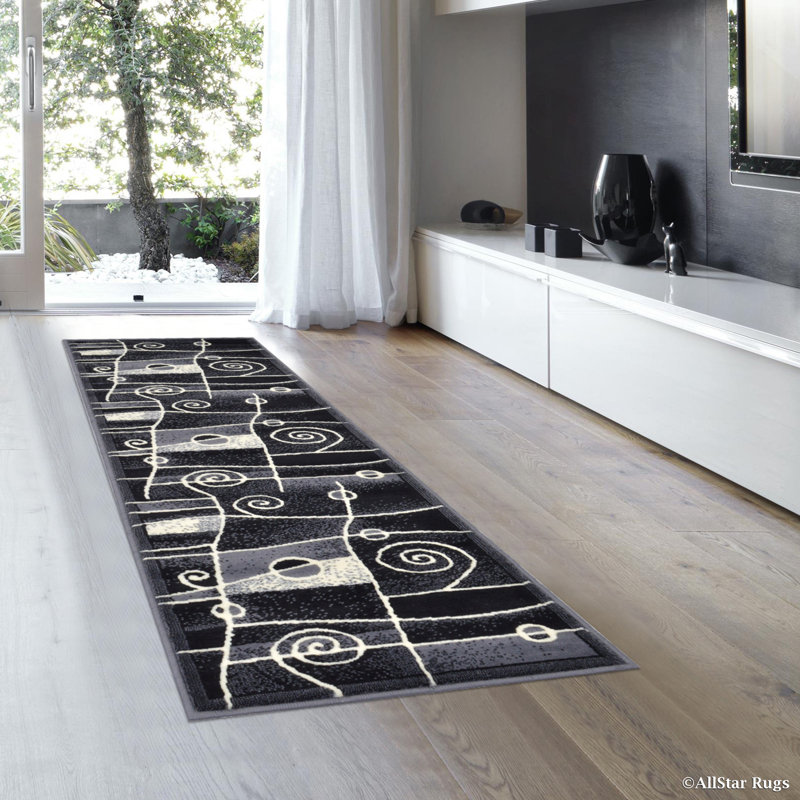 Almont Abstract Indoor Rug, Runner 2' x 7'2"