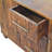 Solid Wood Chestnut Curve Sideboard