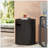 Outdoor Lightweight Concrete Side Table,Copper