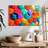 Kerner Colourful Umbrellas - Turquoise Sky III-108136887