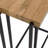 Oak Wood Side Table Large