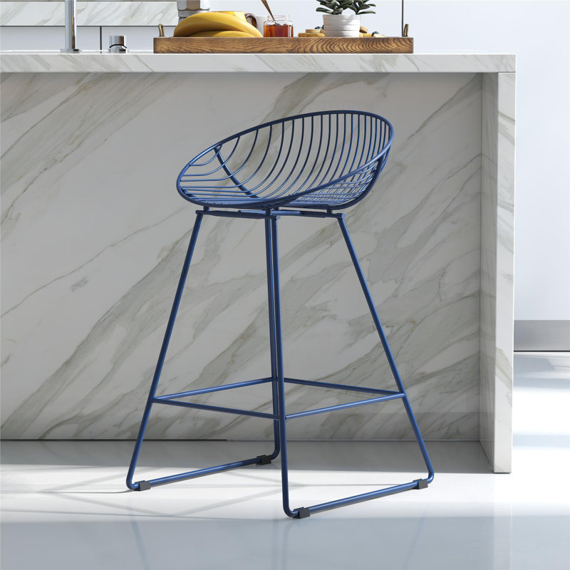 Ellis 25" Counter Bar Stool, Black