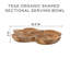 Teak Serving Bowl