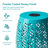 Loiret Accent Stool or Garden Stool with Solar Powered Light-919549303