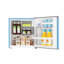 Frigidaire 1,6 pi³ Pi. Réfrigérateur compact avec refroidisseur, réfrigérateur de comptoir (noir)-102507140