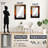 Bronze Blackhole Solar System - Our Solar System Wall Mirror, Yellow Decorative Mirror, Printed Metal Art-1831872354