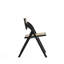 Chaise de salle à manger pliante en bois de frêne massif Lambinet-72064315