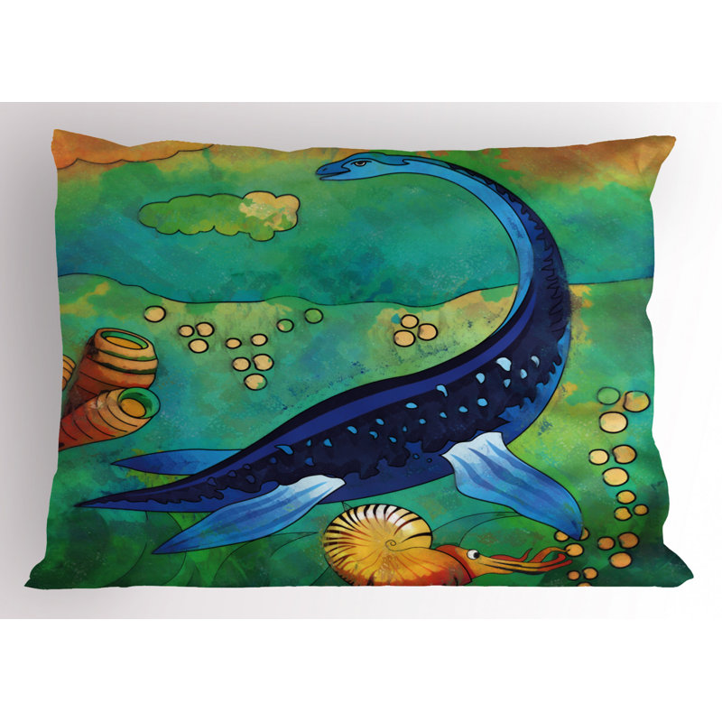 Dino Polyester Sham Set, King