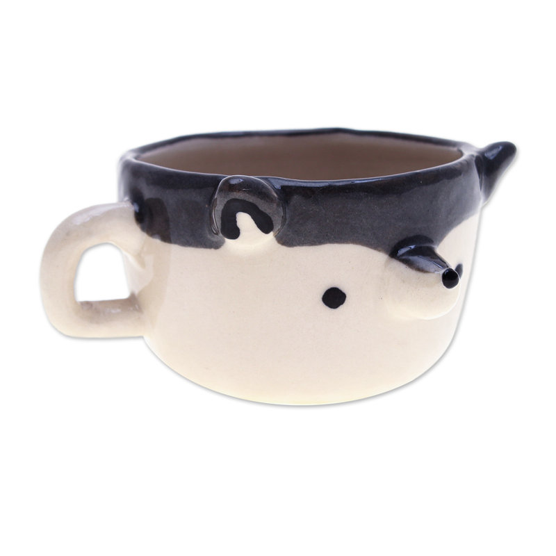 Trinx Handmade Husky Demitasse Ceramic Espresso Cup