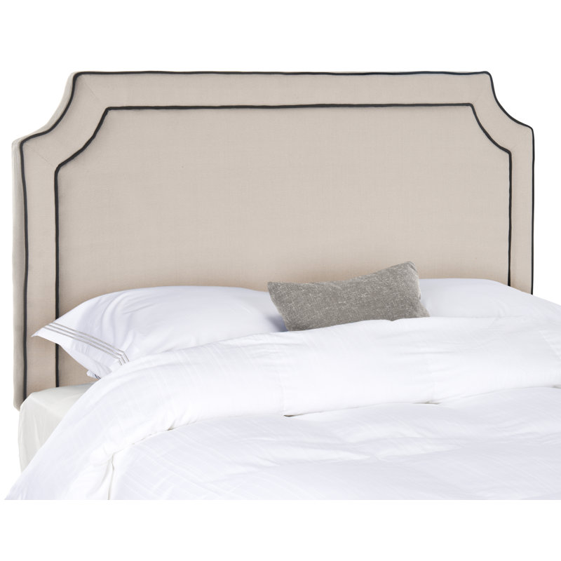 Cloverdale Upholstered Panel Headboard, Oyster, Full