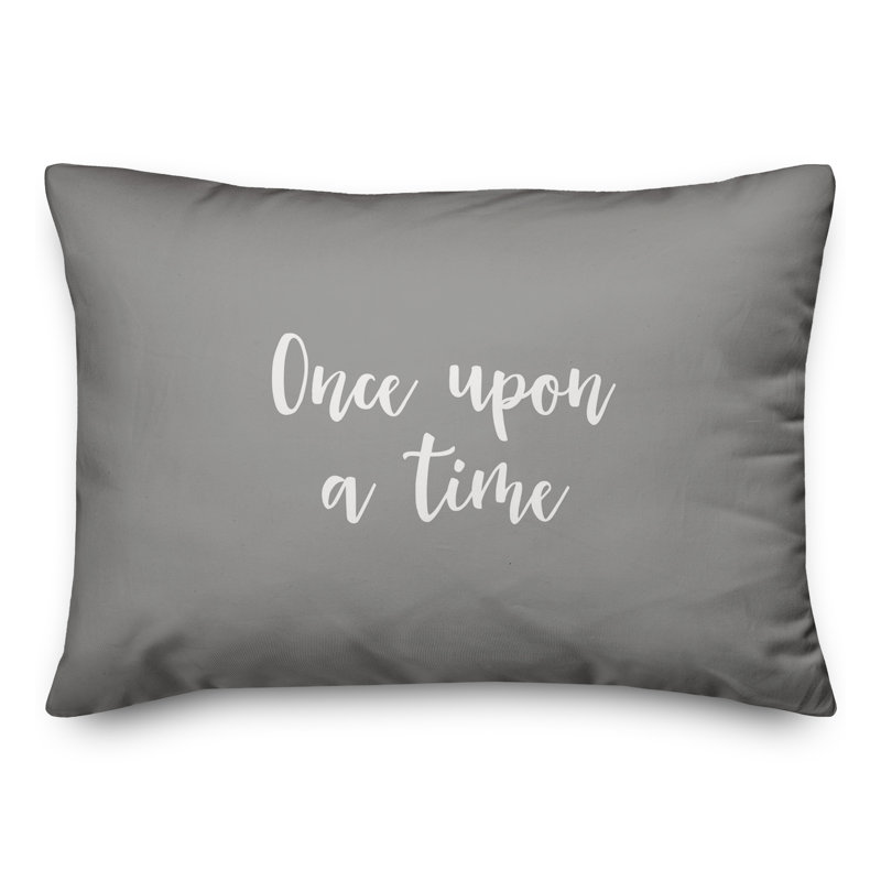 Coussin Once Once A Time, Gris