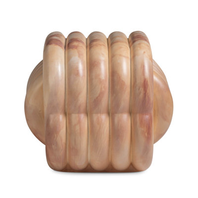 Love Knot Pink Agate Indoor/outdoor Concrete Accent Stool