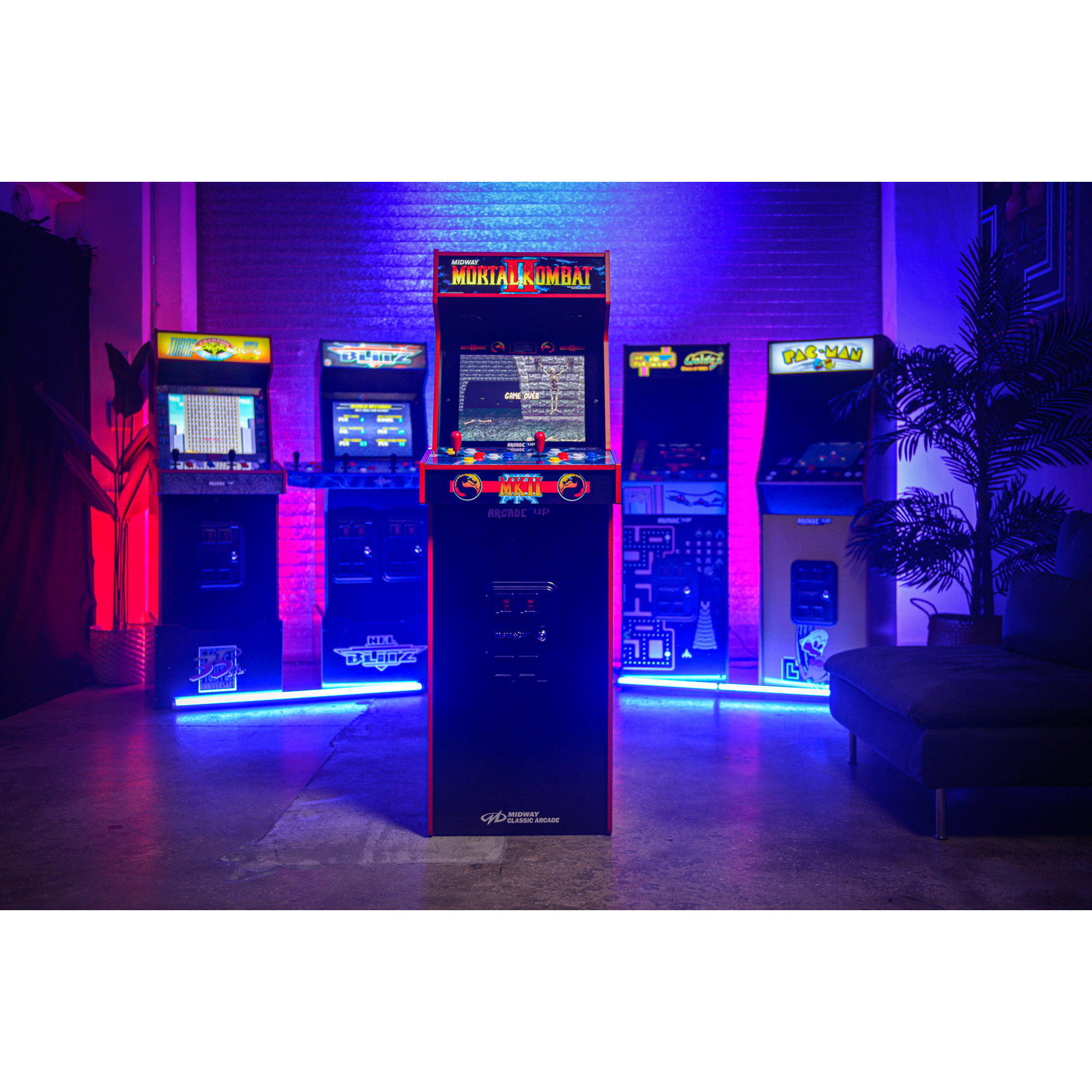 Arcade1Up Mortal Kombat Arcade Machine, Midway Legacy 30th Anniversary  Edition for Home - 14 Classic Games