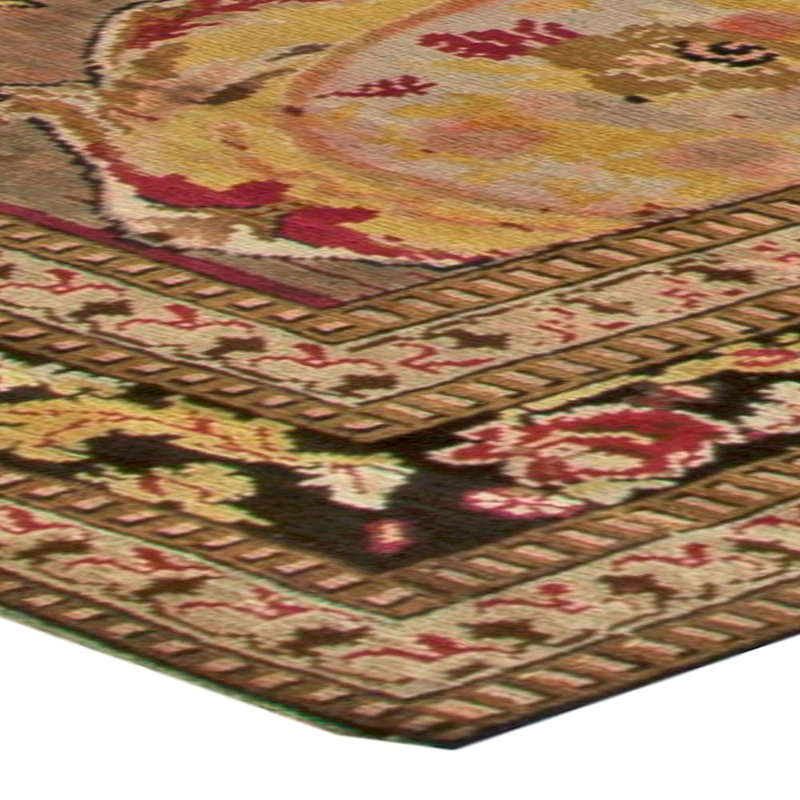 Tapis antique en laine fait à la main Karabagh