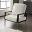 Fauteuil rembourré simple