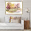 «Park Road with Autumn Trees», reproduction sur toile-67395023-67395024
