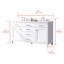 Meuble-lavabo double Ajhane-604386049
