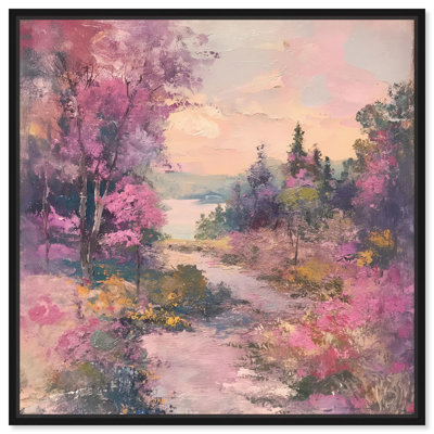 «Blush Wild Haven», toile vintage par Art Remedy