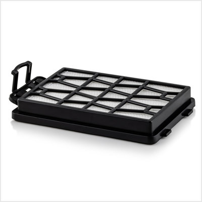 OVENTE Replacement HEPA Filter for ST1600B Vacuum Cleaner, Efficiently Trap Small Particles, Easy to Remove and Install, Black ACPST16712
